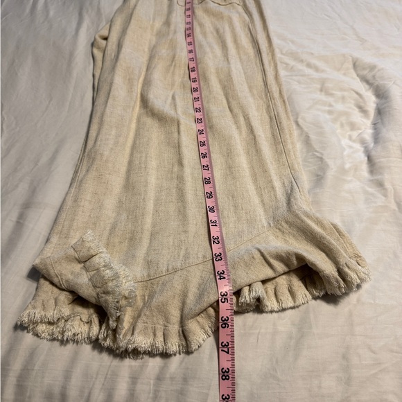 Super Cute Boho Flowy Linen Pants - Picture 4 of 7